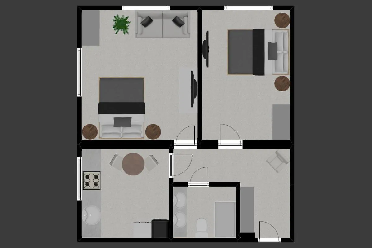 Apartament Stare Miasto/Zameldowanie 24H Apartment Krakow